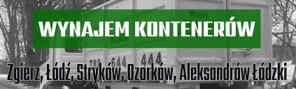 wynajem kontenerów łódź